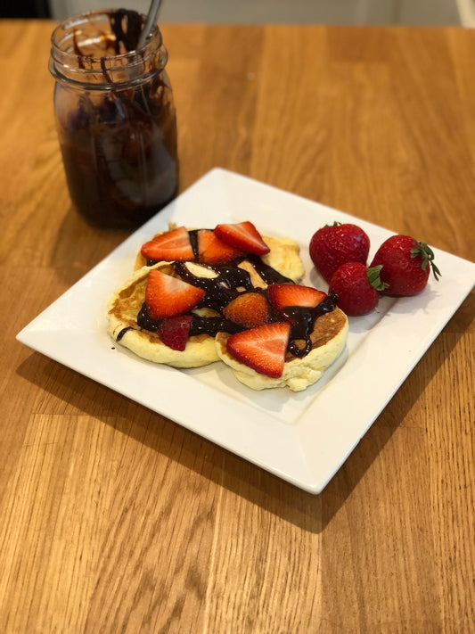 Fluffy Low Carb Souffle Pancakes