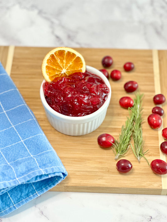 No Sugar Added Cranberry Sauce