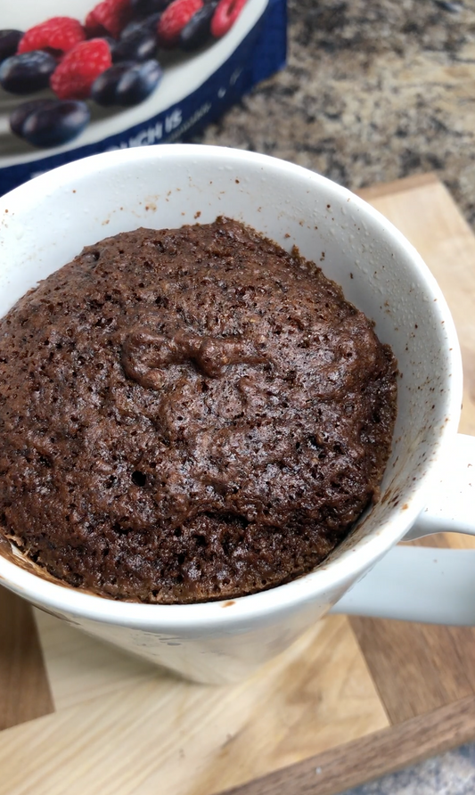 Sugar Free Chocolate Mug Cake