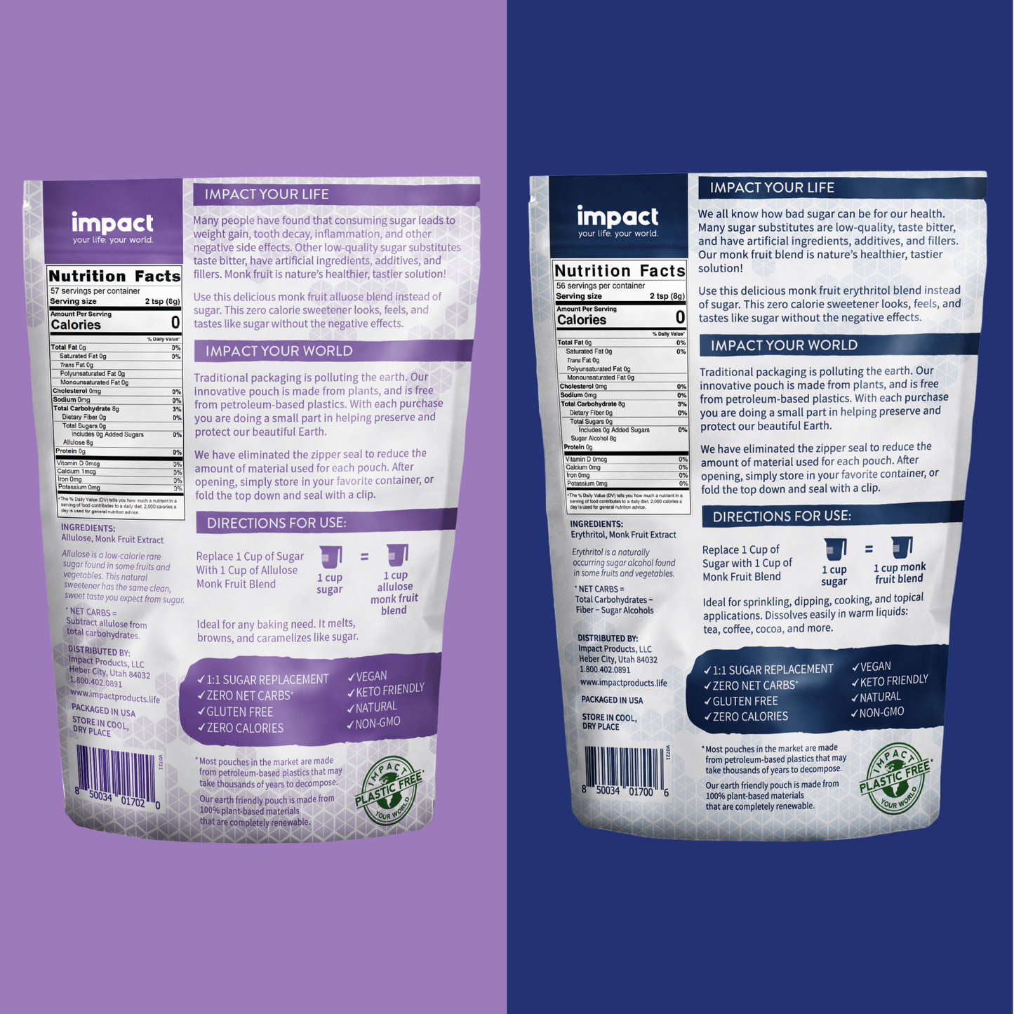 2-Pack Sugar-Free Sweetener Bundle