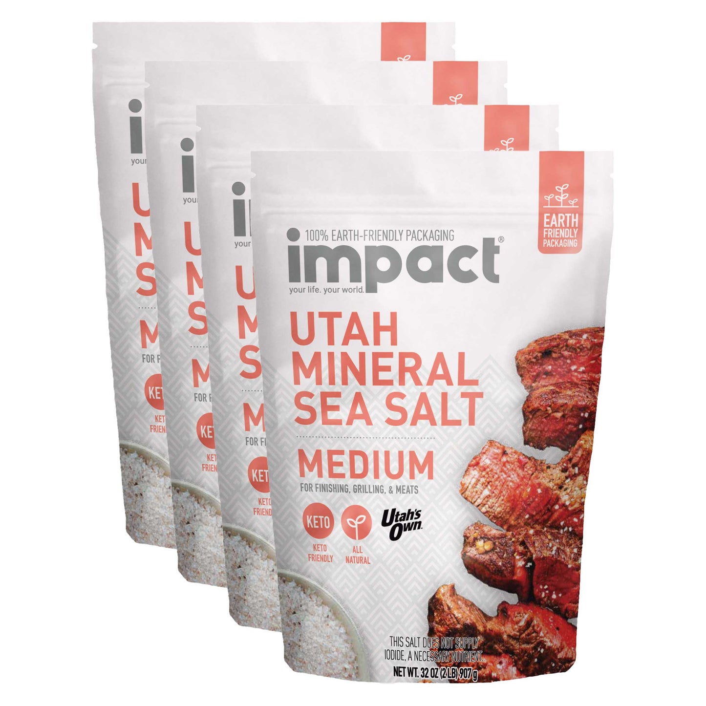 Medium Grain Utah Mineral Sea Salt
