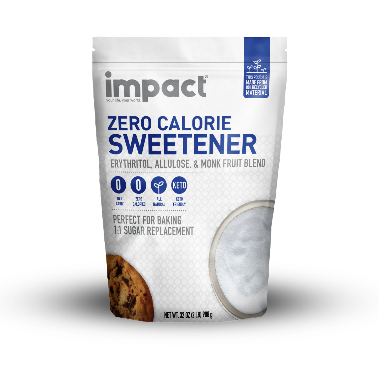 Zero Calorie Sweetener (Erythritol Allulose Monk Fruit Blend)