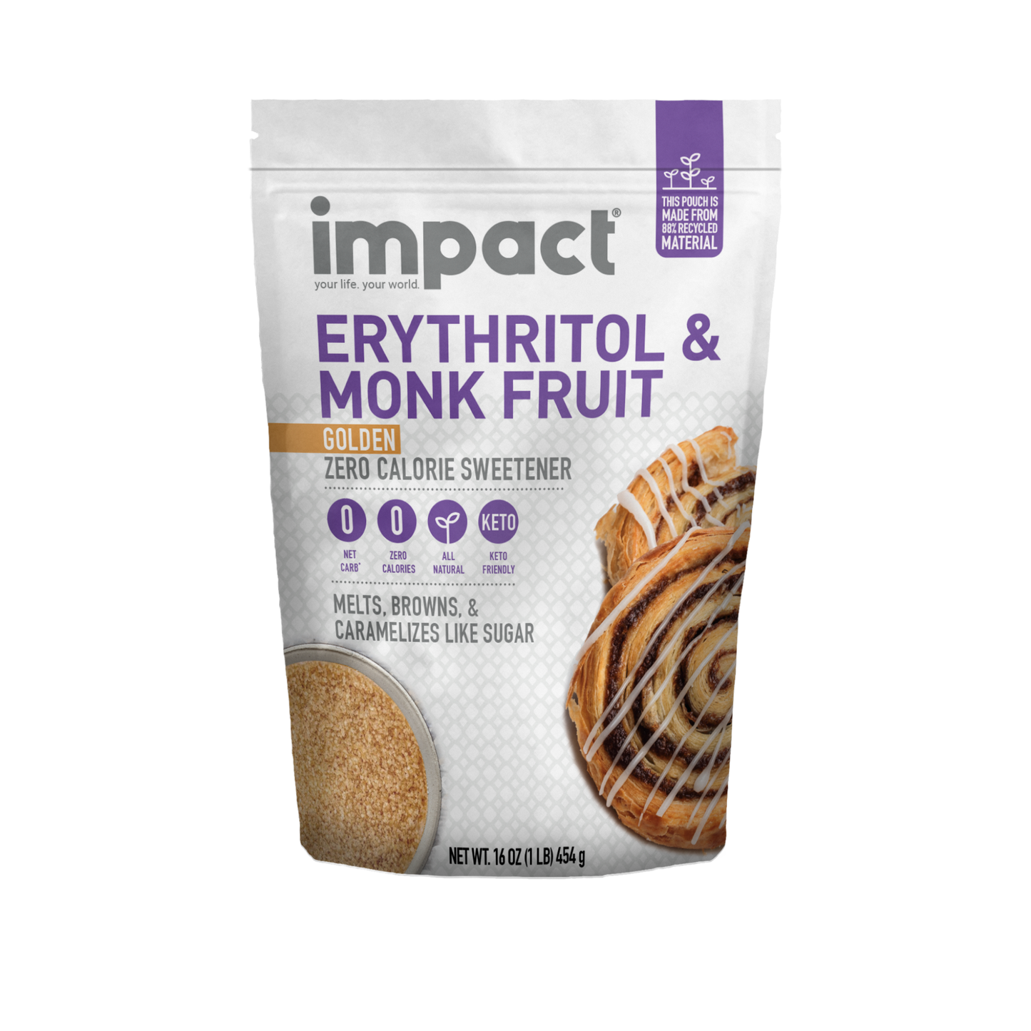 Erythritol & Monk Fruit Blend (Granular)