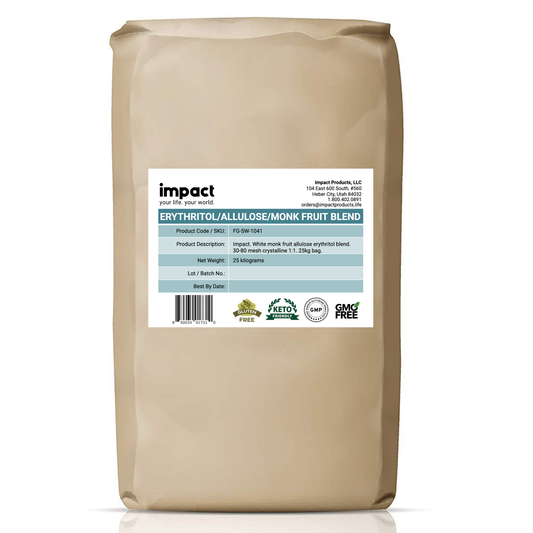 Monk Fruit Allulose Erythritol Blend (Crystalline) 25 KG