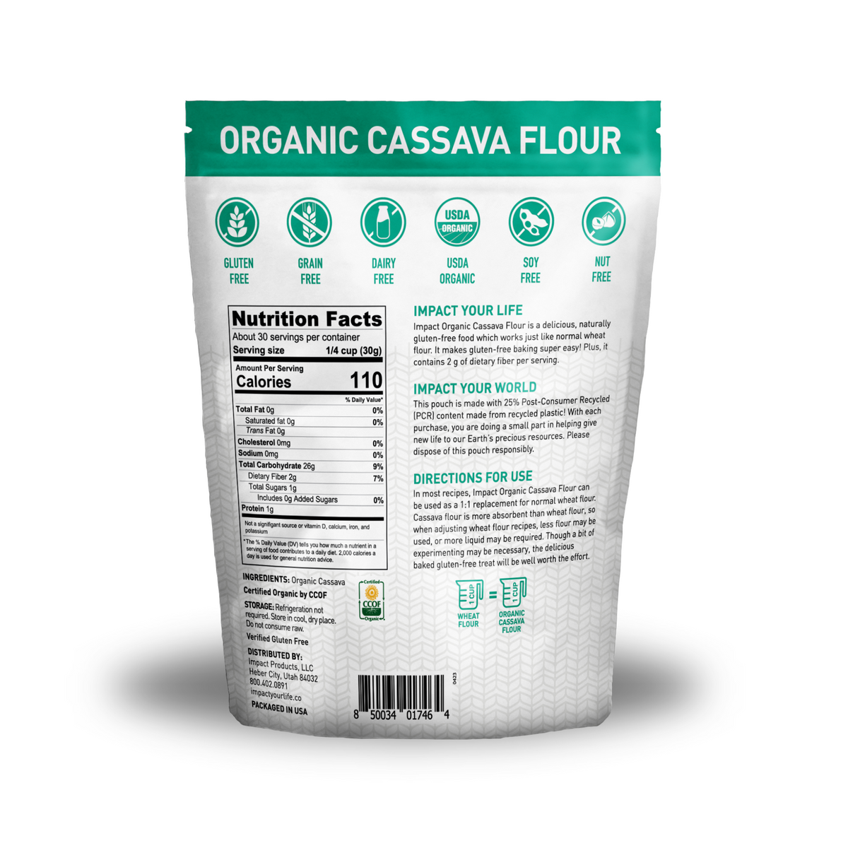 Packing Cassava Organic Cassava Flour – impactyourlife.co