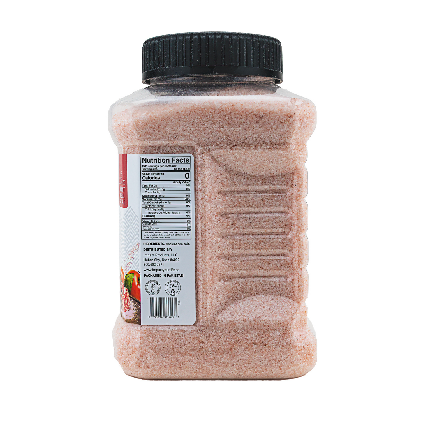 Fine Grain Himalayan Pink Sea Salt 5lb Jar